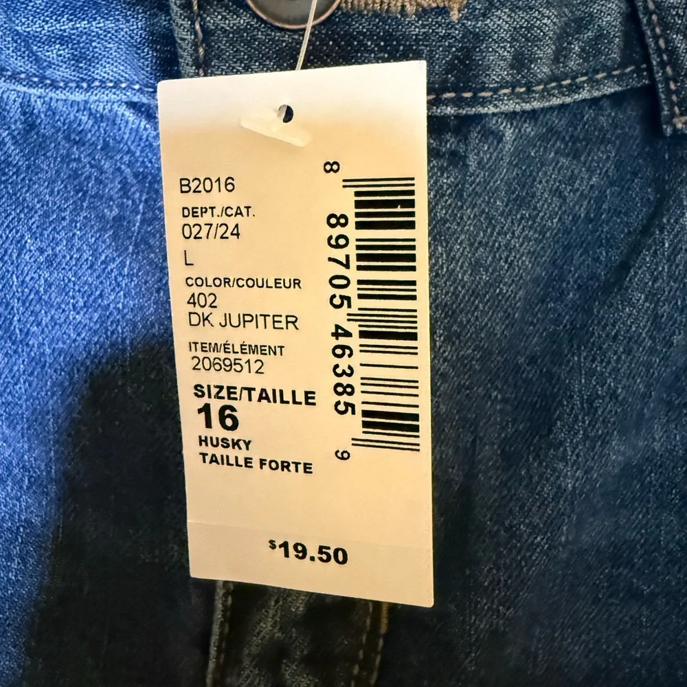 The Children’s Place Boys Husky Bootcut Jeans - Deep Blue - Picture 4 of 6